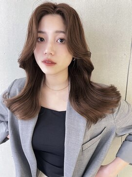 ユー(juu.) new open☆【juu.】cocoa brown×S字バングくびれヘア
