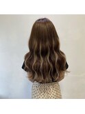 ＃メッシュ　＃ハイライト　＃ブラウン