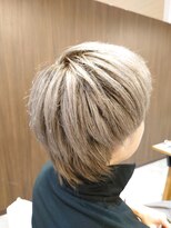 ビスポーク(BESPOKE)&nbsp;ホワイトシルバーウルフマッシュ