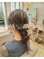 アグ ヘアー ハイク 佐久3号店(Agu hair hike)&nbsp;ヘアセット　4500円、結婚式お呼ばれ等ご相談下さい