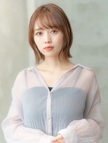 イルハバナ 渋谷(ill HAVANA)&nbsp;ボブ/大人ナチュラルボブ/20代30代/チェリーブラウン/イメチェン