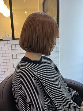 サロンドミルク 溝の口店(salon de MiLK) 20代30代40代/ボブ/ミニボブ/ベージュカラー［溝の口］