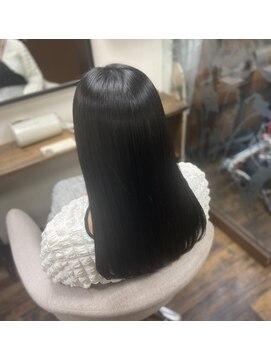 ルフレ 新宿本店1st(Reflet) 髪質改善/艶カラー/ブラック