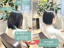 ハネやすい髪質からのボブ