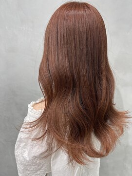 ヘアサロン ドット トウキョウ カラー 町田店(hair salon dot. tokyo color) 斜めバング/グレージュカラー/デザインカラー/シルキーベージュ