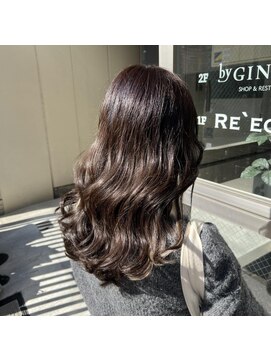 ルフレ 新宿本店2nd(Reflet) ブラウンカラーエクステ