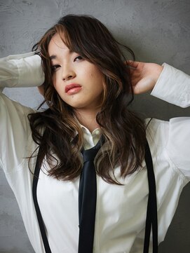 ヘアーカッティングガーデン ジャック モアザン 近鉄奈良店 フェイスフレーミング[奈良/大和西大寺駅/白髪ぼかし]