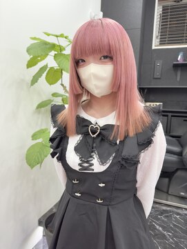 チュダック(ChuDuck) 韓国風《ペールピンク》ハイトーン/ケアブリーチ/ダブルカラー