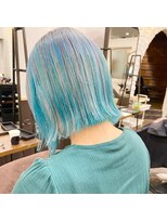 ルクスバイアフィナー(Luxo by Afinar) 【町田/Luxo by Afinar】デザインカラー/灰×白群