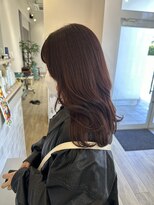ジュエ ヘアー デザイン(Jue hair design)&nbsp;春のピンクブラウンカラー