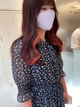 ジーナ 船橋(Zina) 髪質改善＊ロングレイヤーグレーベージュ＊美髪【Zina船橋】