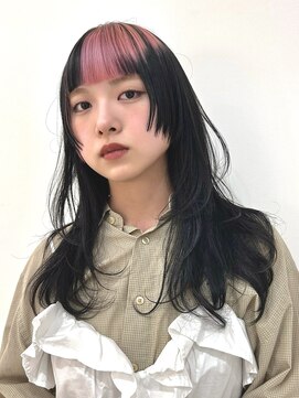 ニューヨークニューヨーク イオンスタイル東淀川店(NYNY) レイヤーカット×デザインカラー