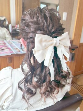 エクステンション クーチャー(Extention Cu'cha) イベント☆ルーズハーフアップ