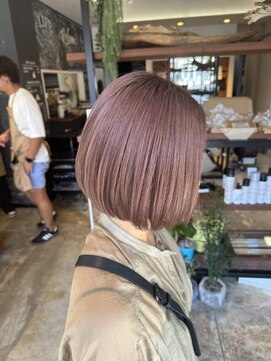 アンドライフ 市原店(AND LIFE) 【ボブ×ペールピンク】