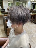 メンズシルバーカラー