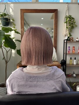 ヘアメイク エイト キリシマ(hair make No.8 kirishima) 切りっぱなしボブ