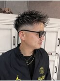 ツイストスパイラル×ホワイトメッシュ