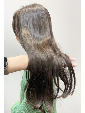 ノットバイベル 大宮(knot by belle) 《Hana》オリーブベージュ/ブリーチなし/透明感カラー/韓国/大宮