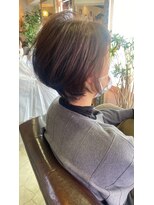 リノア(LINOA)&nbsp;30代40代50代小顔ショートボブ丸みショートカット