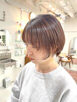 ヘアー アイス カンナ(HAIR ICI Canna)&nbsp;大人女子におすすめ/ミニボブ/束感カット /ショートボブ