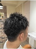 ツーブロジェットモヒカンツイストスパイラル