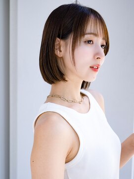エインアンリー 表参道(AIN.ANLY.) フェイスレイヤーが可愛いぱつっとボブ★