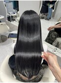 ダークグレー×髪質改善トリートメントでうる艶に♪
