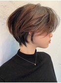 20代30代40代50代フェザーショート☆丸みマッシュ本厚木