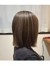 カット+カラー+デザインカラー(ホイル5枚～6枚)+ピーリングTR 　　18700円