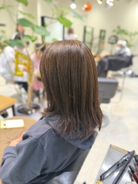 ケンジ 南林間(KENJE) 暖色系カラー×髪質改善艶髪 【南林間駅】