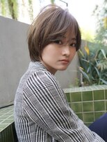 ギークス(GEEKS) 【GEEKS渋谷】大人ショートボブ/冬カラー/ウルフ/20代30代/小顔