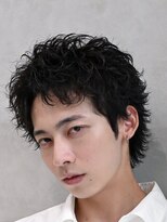 フィフス 渋谷(fifth)&nbsp;渋谷スパイキーウルフスパイキーパーマ短髪大人ビジネスツイスパ