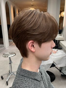 ナレ(NARE) 【NARE NOE】韓国風シースルーマッシュ＋ブラウンカラー