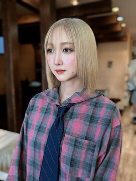 モアムー(Moremuu) 【Maho】ミルクティーブロンド