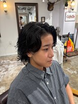 メゾンフォーメン 心斎橋店(Maison for men)&nbsp;サーフカール/メンズミディアム/メンズパーマ