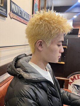 ドゥーエン 守口店(DoEN) ブリーチ×スパイキーショート