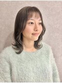 ブリーチありグレージュカラー♪