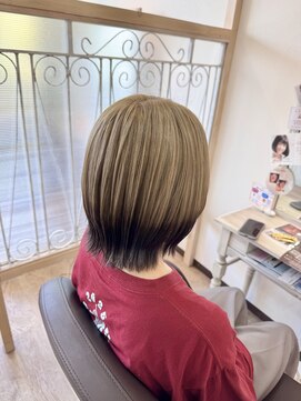 エルベ 茨大前店(elve) ブリーチあり×エンドカラー