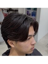ベル 桑名(BHEL)&nbsp;桑名フェザーショートシャドウパーマセンターパートウルフゆるめ