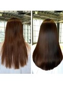 髪質改善梅雨前水素ストレート【長浜米原縮毛矯正酸性ストレート