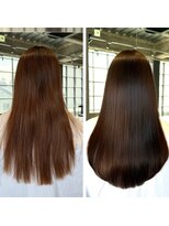 ルーム(Loomm)&nbsp;髪質改善梅雨前水素ストレート【長浜米原縮毛矯正酸性ストレート