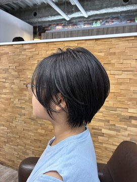 エルズ 大宮店(ailes) 《ai》丸みショートボブ/キッズショートボブ/ショートボブ/大宮