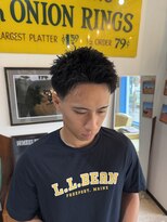 フォーコーナーズカットショップフェイビーズ 名古屋西(FourCornersCutShop favey's)&nbsp;スパイキーショート テーパーフェード メンズショート