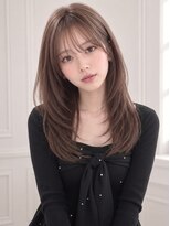 ユーフォリア エヌ 池袋サンシャイン通り店(Euphoria +n)&nbsp;ショコラグレージュ盛れる顔周りレイヤーカット10代20代人気池袋