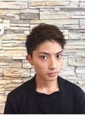 臣くん風2ブロックショート