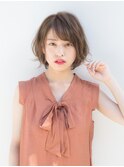 柔らか質感ボブ