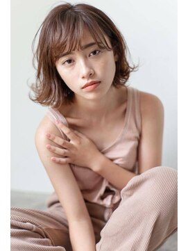 フェリアあべの(FERIA) 【天王寺、阿倍野】フェザーバング×フェミニンボブ