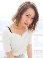 クアトロ グランシュ 川崎店(QUATRO × GranCieux)&nbsp;【QUATRO】 クールエレガントが可愛いボブディ