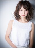 *bliss上尾*くせ毛風カール♪愛されスパイラル小顔セミディw