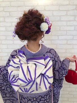 タケダ美容室 ヘアセット+着付け